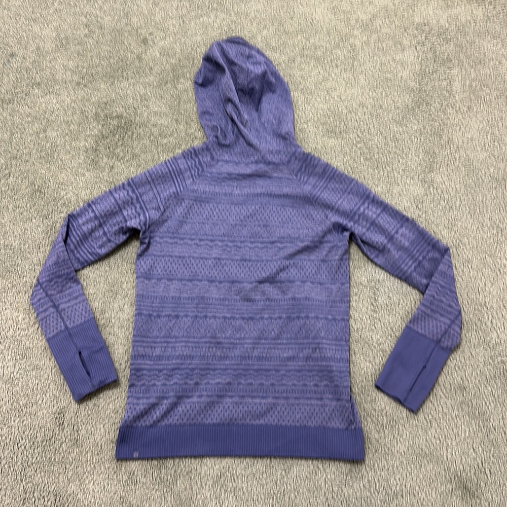 Rare Patterned Lululemon Lightweight Pullover Hoo… - image 2